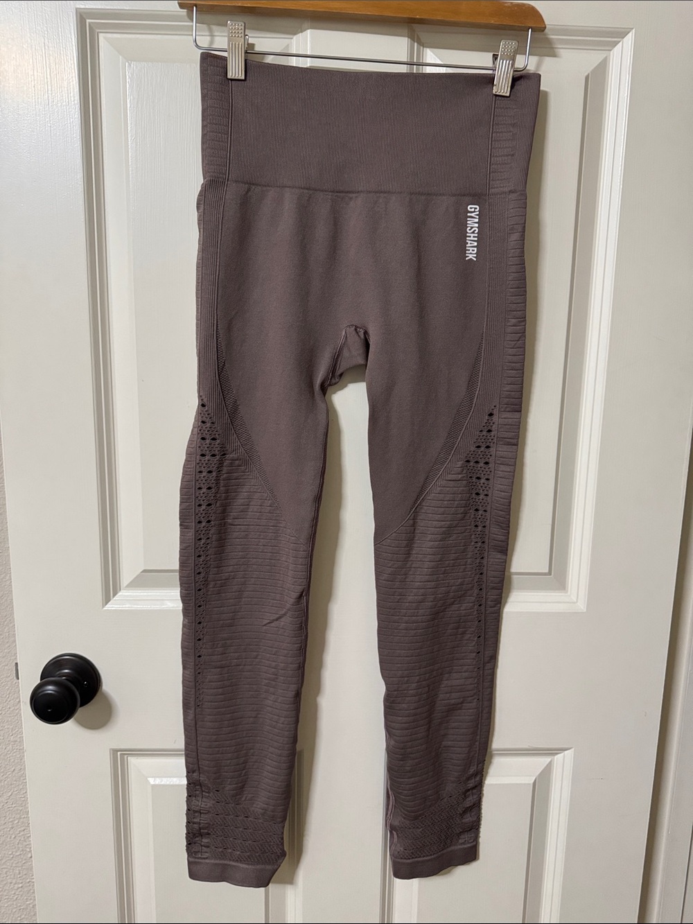 Gymshark Seamless High-Waist Leggings - Taupe
